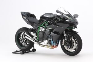 Tamiya Kawasaki Ninja H2R 1/12 modellsykkel byggesett med realistiske detaljer - RC Eksperten