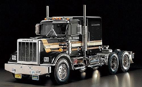 TTamiya Rc Truck King Hauler Black Edition