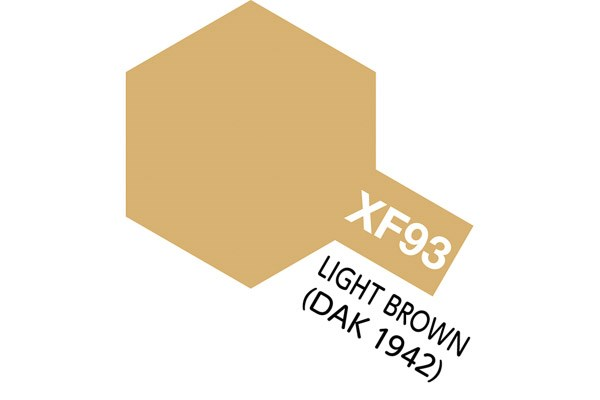 Tamiya XF-93 Light Brown Dak 1942