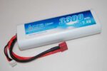 HARD CASE: 7.4V 3300mAh 30C -ROUND CASE
