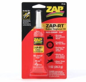 ZAP-RT Rubber Toughened Cyano Lim PT44 – 1 oz flaske med presisjonstut. Rc Eksperten