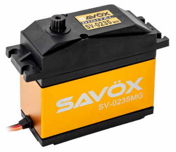 Savox SV-0235MG Servo 35Kg 0.15s HV Alu Metalldrev Giant