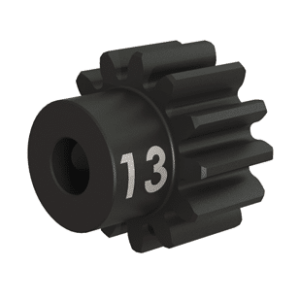 Traxxas Gear 13-T pinion (32-p) heavy duty (machined hardened steel)/ set screw 3943X