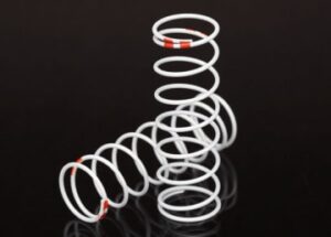 Traxxas Spring shock white GTR xx-long 0.711 rate orange