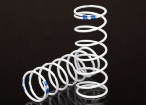 Traxxas Spring shock white GTR xx-long 1.004 rate blue