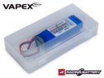 Vapex Receiver Battery Li-Fe 6.6V 1600mAh Flat