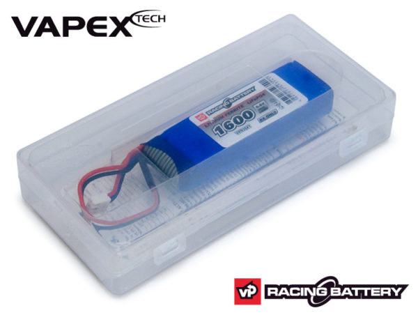 Vapex Receiver Battery Li-Fe 6.6V 1600mAh Flat