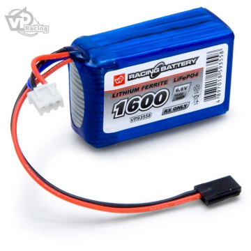 Vapex Receiver Battery Li-Fe 6.6V 1600mAh Cube