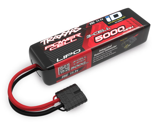 Traxxas Li-Po Battery 3S 11.1V 5000mA 25C iD-Connector (Short)