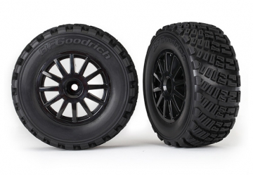 Traxxas Tires & Wheels BFGoodrich/Black Rally 1/10 TSM