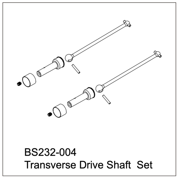 BSD Transverse Driveshaft Set