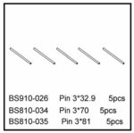 BSD Pin 3 32.9mm Lengde