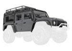 TRAXXAS Body TRX-4M Land Rover Defender Silver Complete