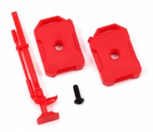 TRAXXAS Drivstoffkanner Jack Red Land Rover Defender TRX-4M