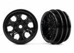 TRAXXAS Felg Spider Black 1,0" 2