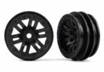 Traxxas Wheels 12-Spoke Black 1.0 2