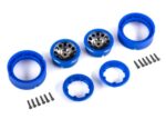 Traxxas wheels method race 105 beadlock black blue 1.0 2