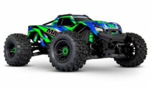 Traxxas MAXX with WideMAXX 4x4 1/10 RTR TQi TSM Green - Rc Eksperten