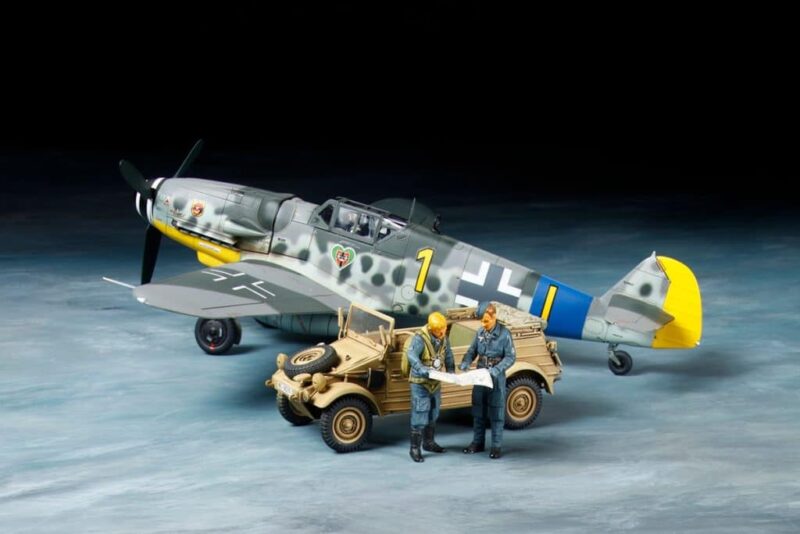 Tamiya Messerschmitt Bf109 G-6 & Kubelwagen Type 82 1/48 - Rc eksperten