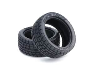 Tamiya 50419 Racing Radial Tires 26 mm – 2 stk lavprofil-dekk