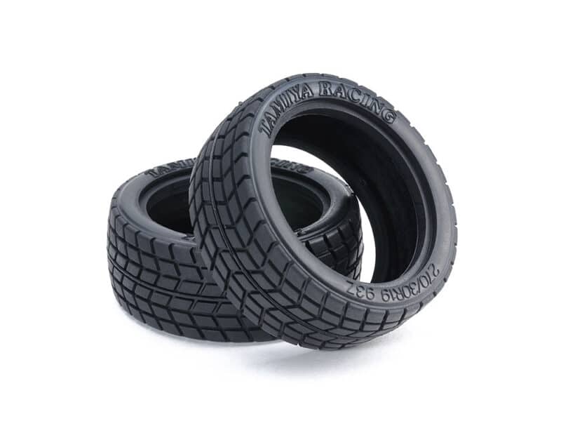 Tamiya 50419 Racing Radial Tires 26 mm – 2 stk lavprofil-dekk