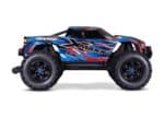 Traxxas X-Maxx 8S Blå TRX77096-4-BLUE sett fra siden