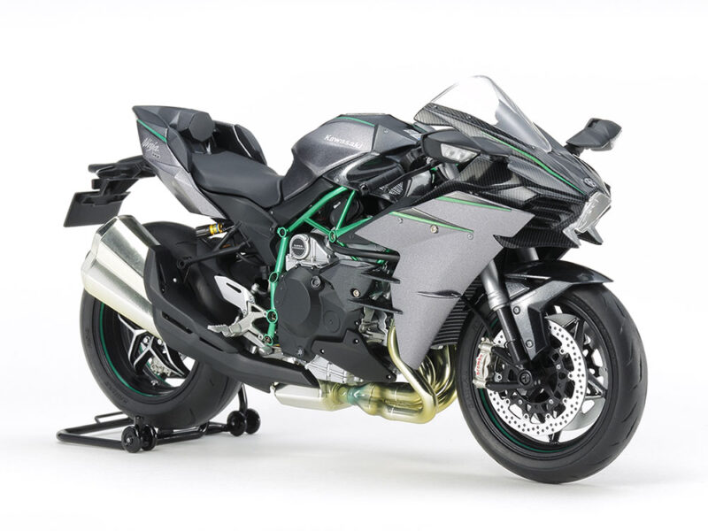 Tamiya 1/12 Kawasaki Ninja H2 Carbon Plastbyggesett Plastbyggesett
