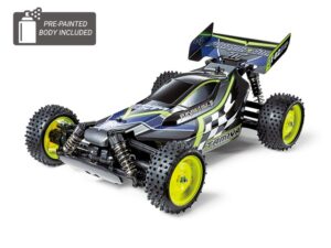 Tamiya Plasma Edge II Gun Metal – klassisk 1/10 skala RC buggy byggesett (TT-02B chassis)