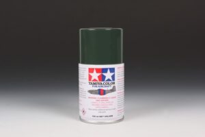 Tamiya AS-24 Dark Green spraylakk for plastbyggesett og plastmodeller