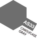Tamiya AS-33 Camouflage Gray spraylakk for plastbyggesett påføres direkte fra sprayboks