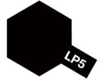 Tamiya LP-5 Semi Gloss Black (Halvblank Sort) – Lakkmaling 10ml til plastmodeller