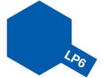 Tamiya LP-6 Pure Blue (Ren Blå) – Lakkmaling 10ml til plastmodeller