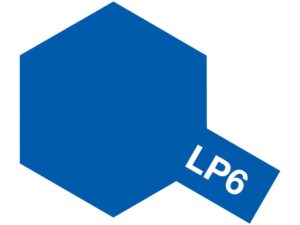 Tamiya LP-6 Pure Blue (Ren Blå) – Lakkmaling 10ml til plastmodeller