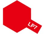 Tamiya LP-7 Pure Red (Ren Rød) – Lakkmaling 10ml til plastmodeller