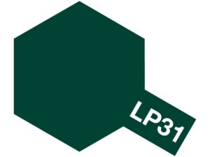 Tamiya LP-31 Dark Green 2 IJN (Mørk Grønn 2 IJN) – Lakkmaling 10ml til plastmodeller