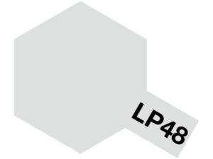 Tamiya LP-48 Sparkling Silver (Glitrende Sølv) – Lakkmaling 10ml til plastmodeller