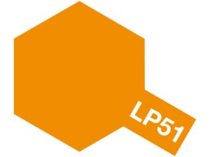 Tamiya LP-51 Pure Orange (Ren Oransje) – Lakkmaling 10ml til plastmodeller
