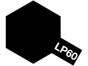 Tamiya LP-60 Nato Black (Nato Sort) – Lakkmaling 10ml til plastmodeller