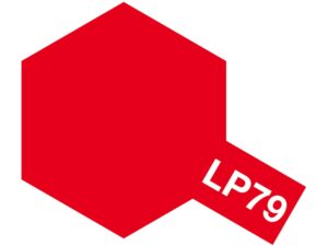 Tamiya LP-79 Flat Red (Flat Rød) – Lakkmaling 10ml til plastmodeller