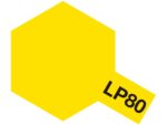 Tamiya LP-80 Flat Yellow (Matt Gul) – Lakkmaling 10ml til plastmodeller