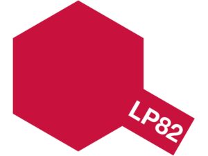 Tamiya LP-82 Mixing Red (Blanderød) – Lakkmaling 10ml til plastmodeller