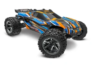 Traxxas Rustler 4x4 VXL 1/10 RTR i oransje – brushless Stadium Truck