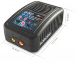 SkyRC e430 Lader LiPo/LiFe 2-4S 30W bilde 3 SkyRC e430 Lader LiPo/LiFe 2-4S 30W – visning fra siden