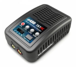 SkyRC e450 Lader LiPo/LiFe 2-4S 50W – produktbilde