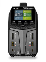 SkyRC T1000 Maestro Lader 2x20A 1000W bilde 3 SkyRC T1000 Maestro Lader 2x20A 1000W – visning fra siden