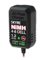 SkyRC eN18 NiMH Lader 18W bilde 2 SkyRC eN18 NiMH Lader 18W – tilkoblinger og kontakter