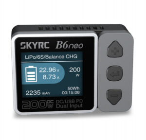 SkyRC B6neo DC Lader 200W Ultracompakt – produktbilde